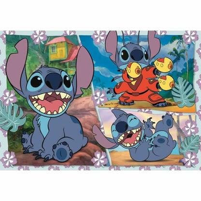 Puzzle Clementoni Stitch 104 Piese (4 Unități) - Jucarii si jocuri, Puzzle-uri și puzzle-uri