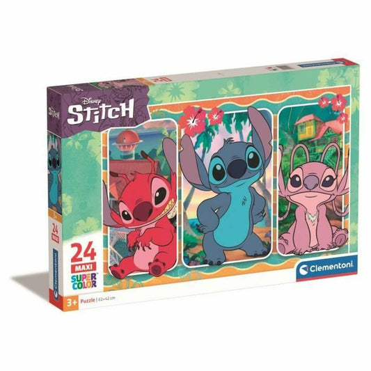 Puzzle Clementoni Stitch 24 Piese (24 Unități) - Jucarii si jocuri, Puzzle-uri și puzzle-uri