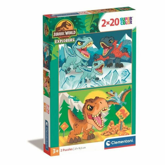 Puzzle Clementoni Jurassic World (2 Unități) - Jucarii si jocuri, Puzzle-uri și puzzle-uri