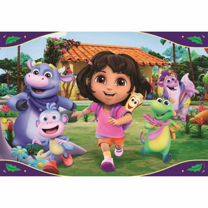 Puzzle Clementoni Dora 62 x 42 cm 24 Piese - Jucarii si jocuri, Puzzle-uri și puzzle-uri
