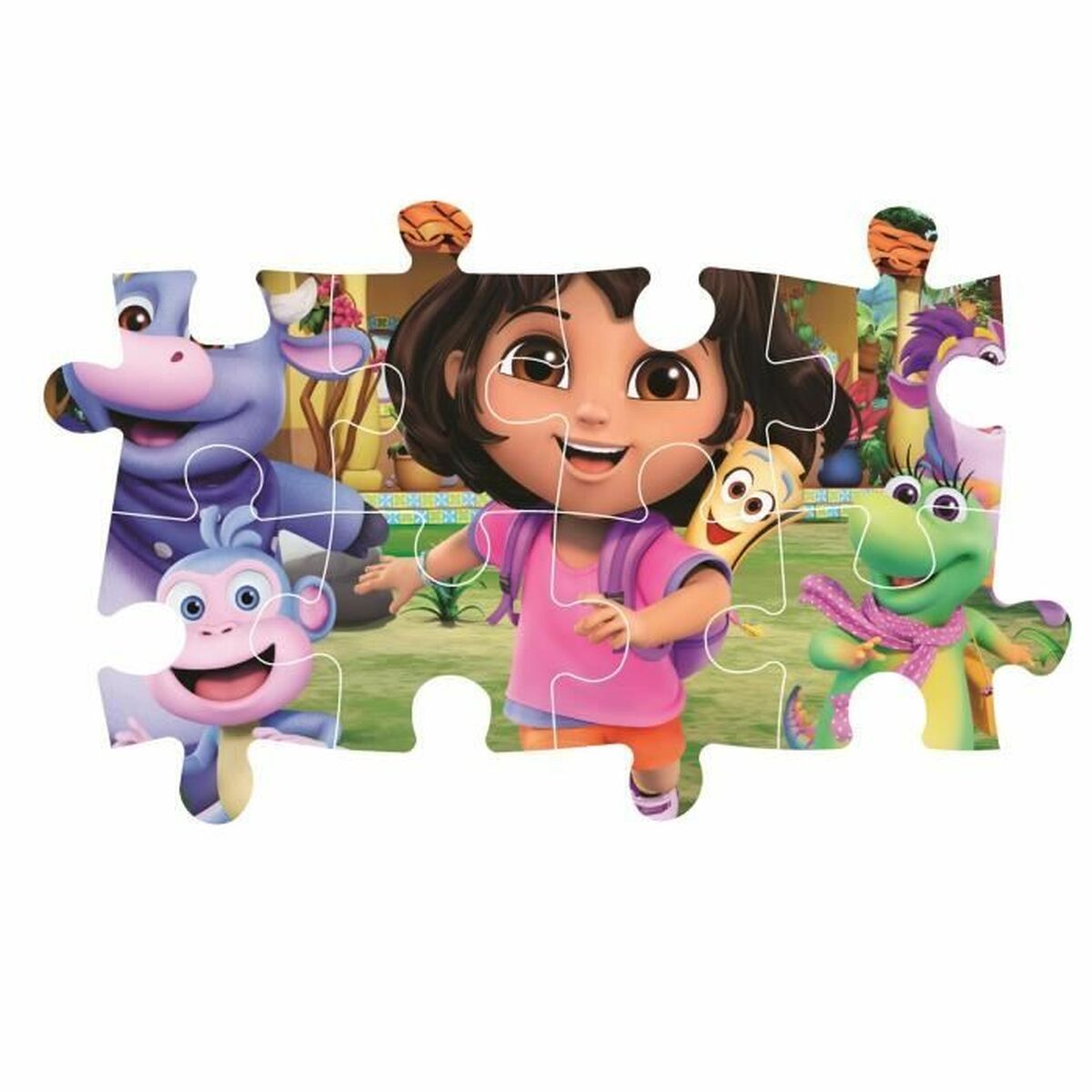 Puzzle Clementoni Dora 62 x 42 cm 24 Piese - Jucarii si jocuri, Puzzle-uri și puzzle-uri