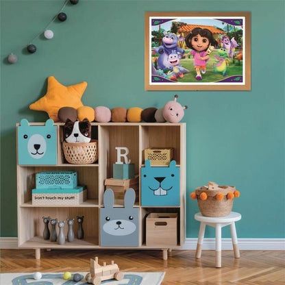 Puzzle Clementoni Dora 62 x 42 cm 24 Piese - Jucarii si jocuri, Puzzle-uri și puzzle-uri