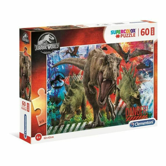 Puzzle Clementoni Jurassic World 68 x 48 cm 60 Piese - Jucarii si jocuri, Puzzle-uri și puzzle-uri