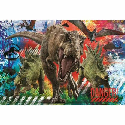 Puzzle Clementoni Jurassic World 68 x 48 cm 60 Piese - Jucarii si jocuri, Puzzle-uri și puzzle-uri