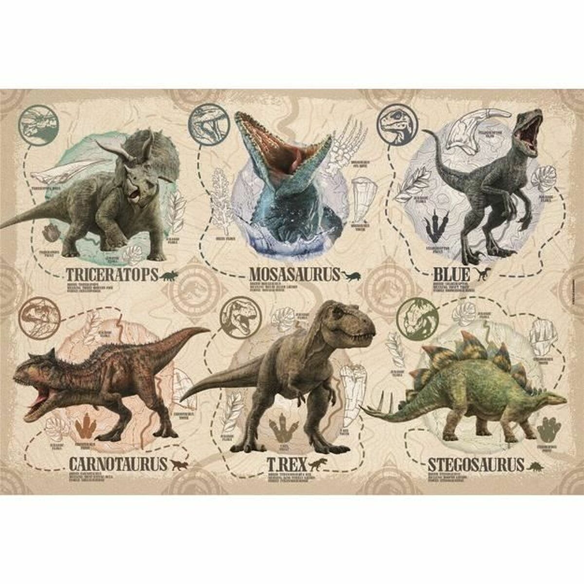 Puzzle Clementoni Jurassic World - Jucarii si jocuri, Puzzle-uri și puzzle-uri