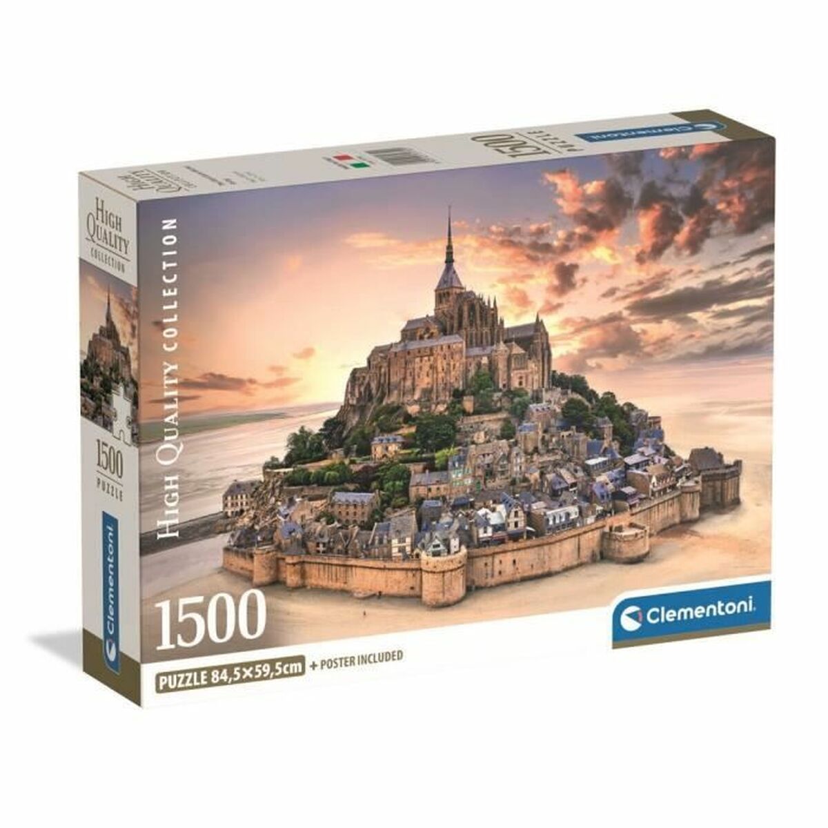 Puzzle Clementoni Mont Saint-Michel - Jucarii si jocuri, Puzzle-uri și puzzle-uri