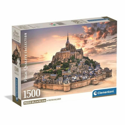 Puzzle Clementoni Mont Saint-Michel - Jucarii si jocuri, Puzzle-uri și puzzle-uri