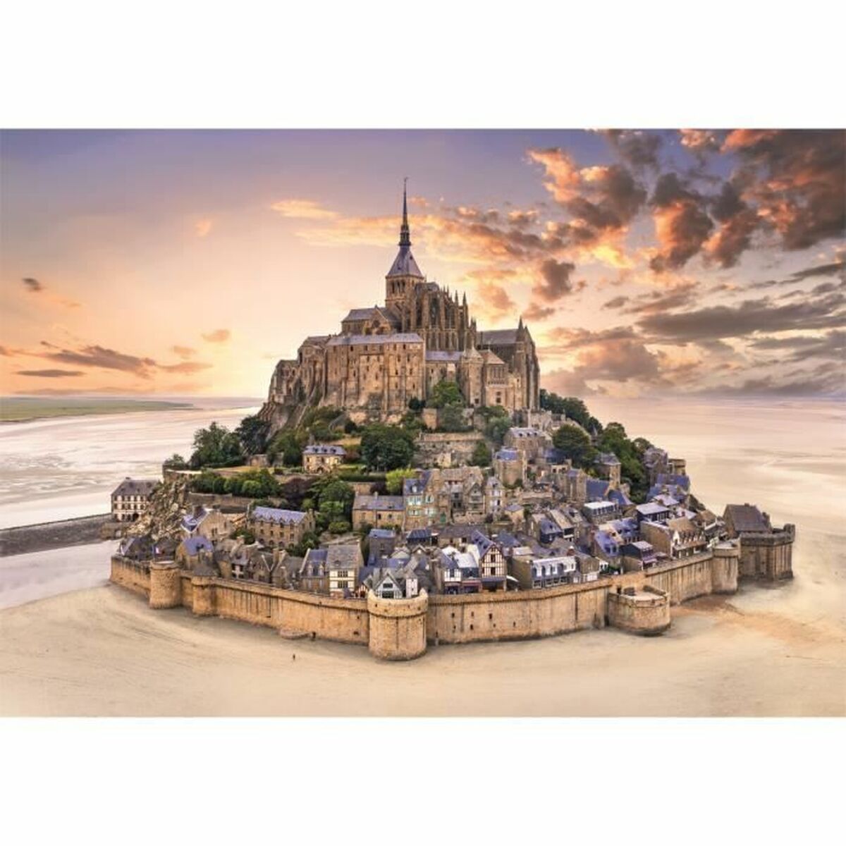 Puzzle Clementoni Mont Saint-Michel - Jucarii si jocuri, Puzzle-uri și puzzle-uri