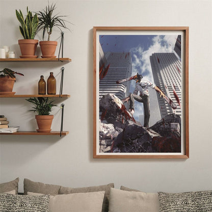 Puzzle Clementoni Chainsaw Man 1000 Piese - Jucarii si jocuri, Puzzle-uri și puzzle-uri