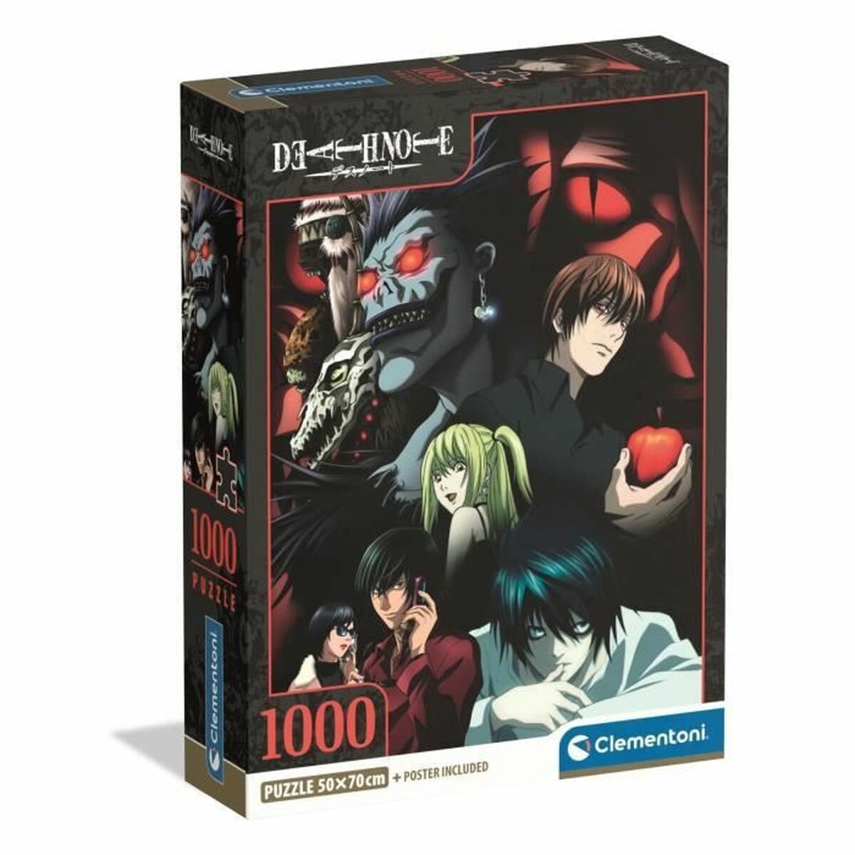 Puzzle Clementoni Death Note 70 x 50 cm 1000 Piese - Jucarii si jocuri, Puzzle-uri și puzzle-uri