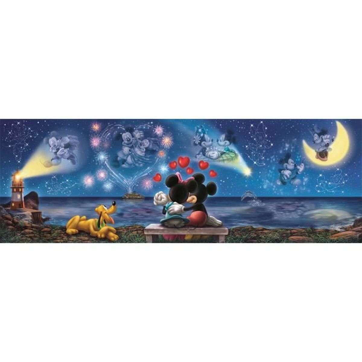 Puzzle Clementoni Mickey y Minnie - Jucarii si jocuri, Puzzle-uri și puzzle-uri