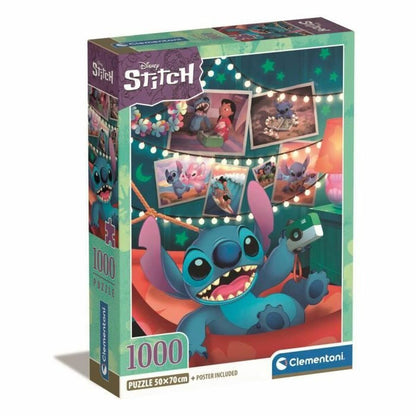 Puzzle Clementoni Stitch 1000 Piese - Jucarii si jocuri, Puzzle-uri și puzzle-uri