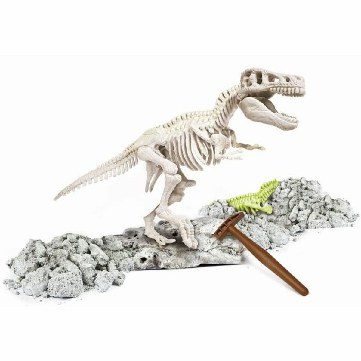 Joc de Excavare Clementoni T-Rex fosforescente - Jucarii si jocuri, Învățare și educație