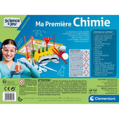 Joc de știință Clementoni My first chemistry (FR) - Jucarii si jocuri, Învățare și educație
