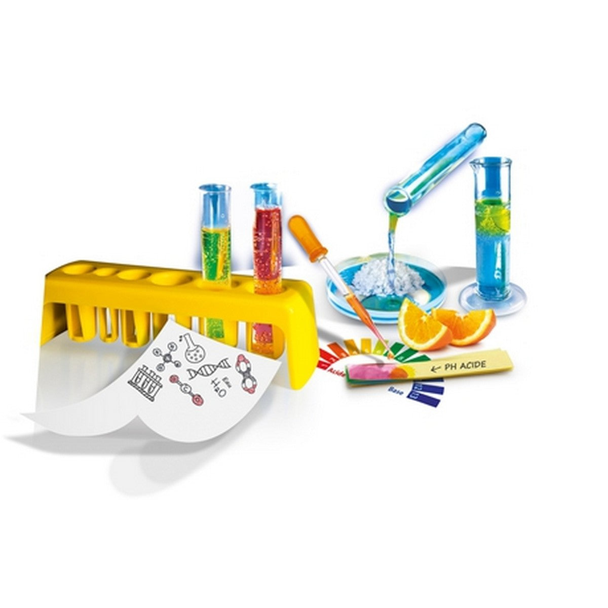 Joc de știință Clementoni My Chemistry (FR) - Jucarii si jocuri, Învățare și educație