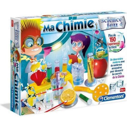 Joc de știință Clementoni My Chemistry (FR) - Jucarii si jocuri, Învățare și educație