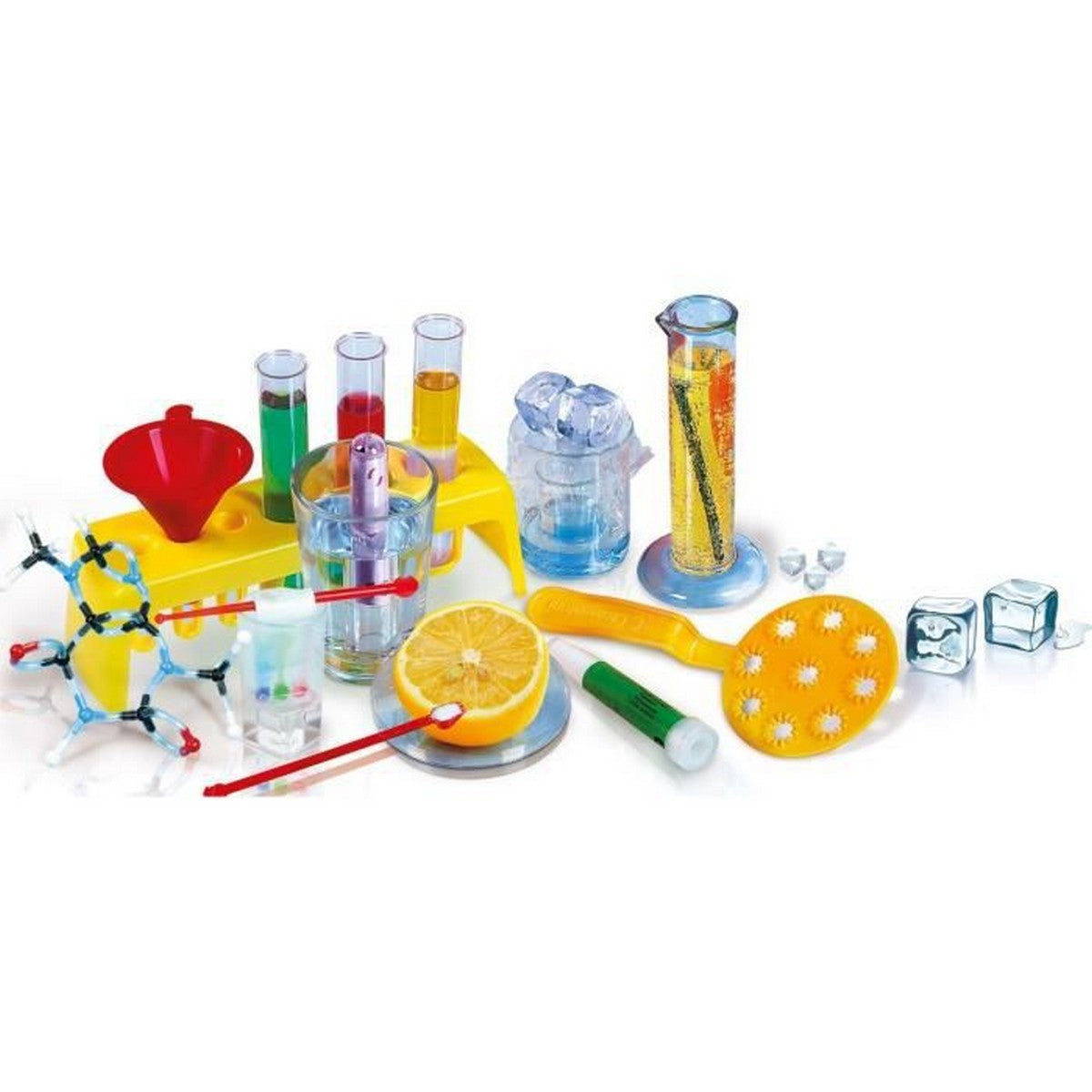 Joc de știință Clementoni My Chemistry (FR) - Jucarii si jocuri, Învățare și educație