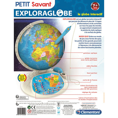 Glob Pământesc Interactiv Clementoni Plastic FR - Birou și papetărie, Material școlar și educațional