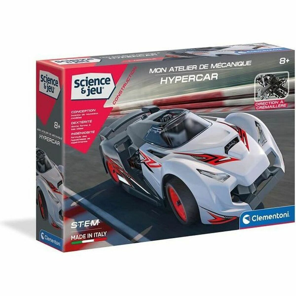 Joc de știință Clementoni Hypercar - Jucarii si jocuri, Învățare și educație