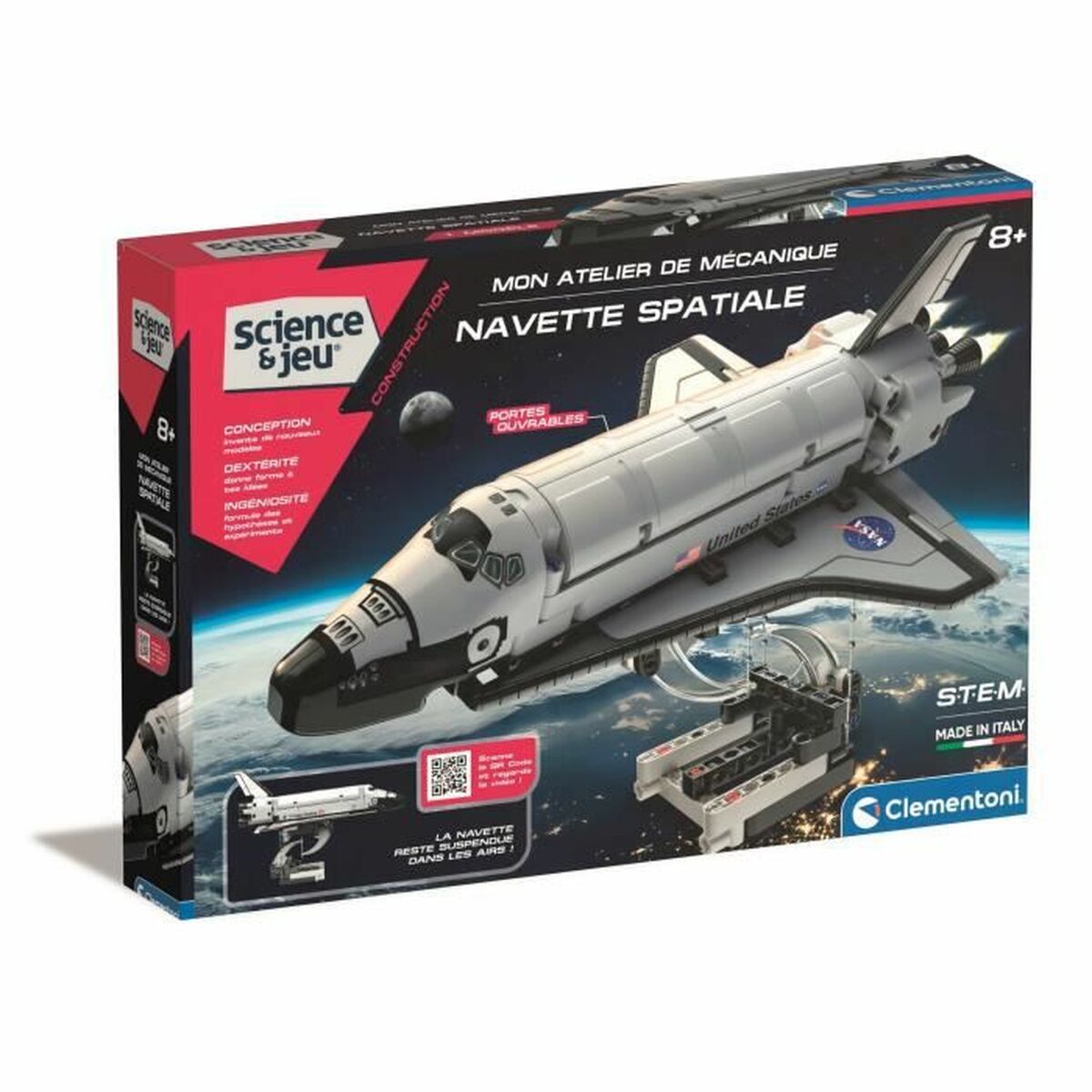 Joc de știință Clementoni Spaceship - Jucarii si jocuri, Învățare și educație