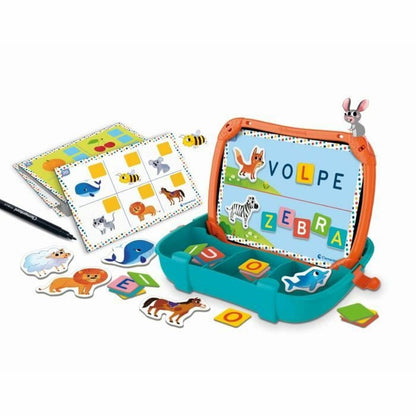Joc de Masă Clementoni Magnetic Letters & Animals Case (FR) - Jucarii si jocuri, Jocuri și accesorii