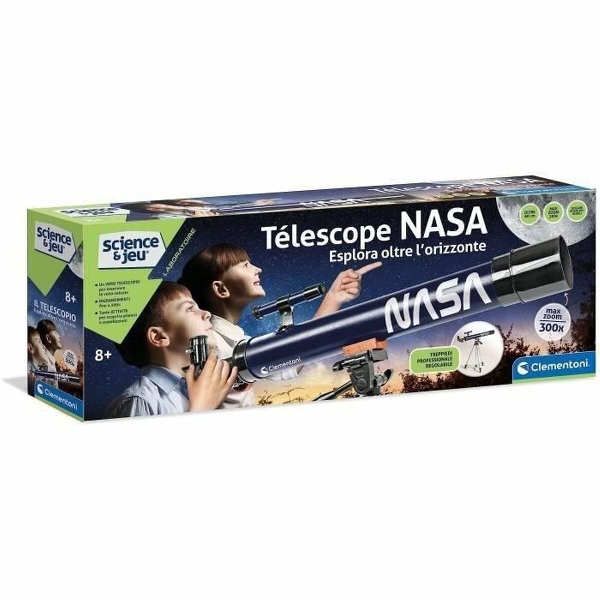 Telescop pentru copii Clementoni NASA - Jucarii si jocuri, Învățare și educație