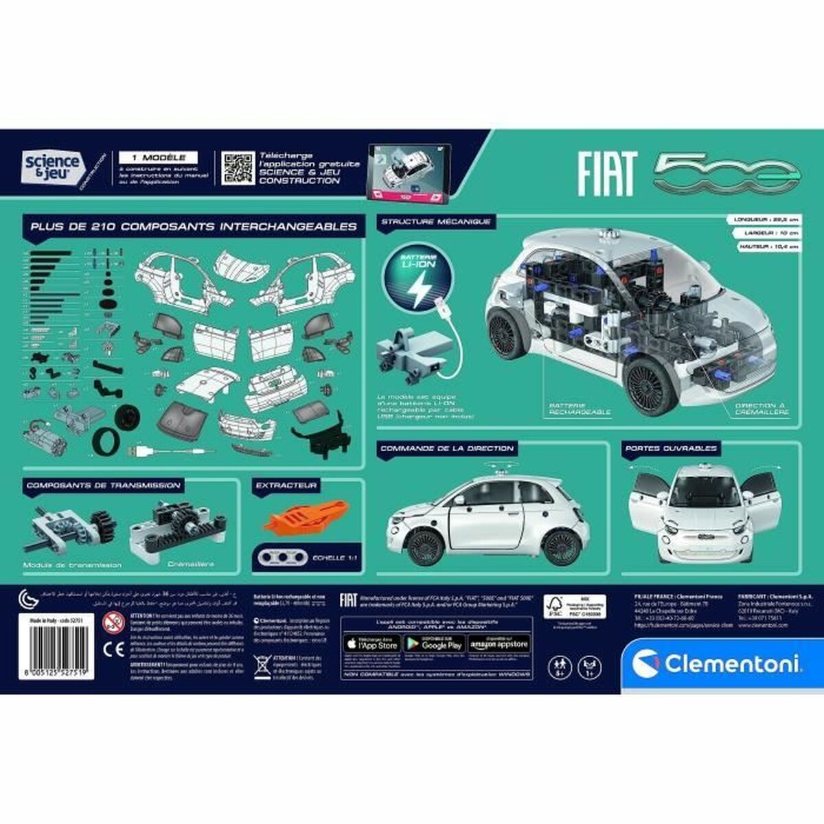 Set de Construcție Baby Born Fiat 500 - Jucarii si jocuri