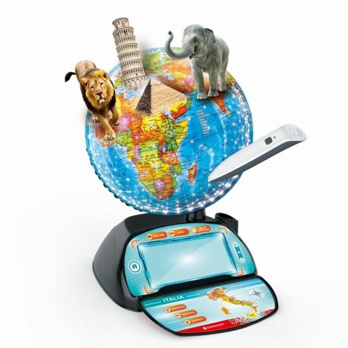 Glob Pământesc Clementoni Exploraglobe Albastru Plastic - Birou și papetărie, Material școlar și educațional