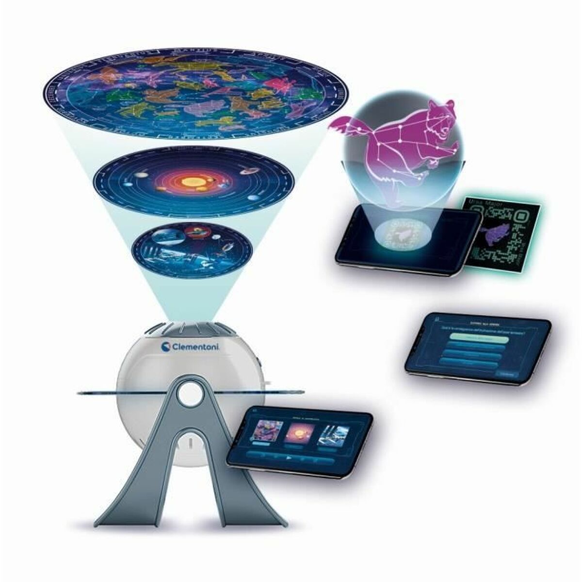 Joc Educativ Clementoni Proyector de Planetas y Constelaciones - Jucarii si jocuri, Jocuri și accesorii