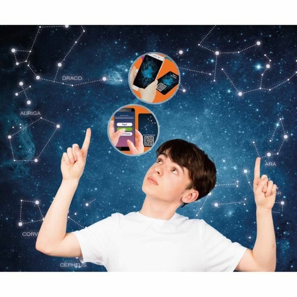 Joc Educativ Clementoni Proyector de Planetas y Constelaciones - Jucarii si jocuri, Jocuri și accesorii
