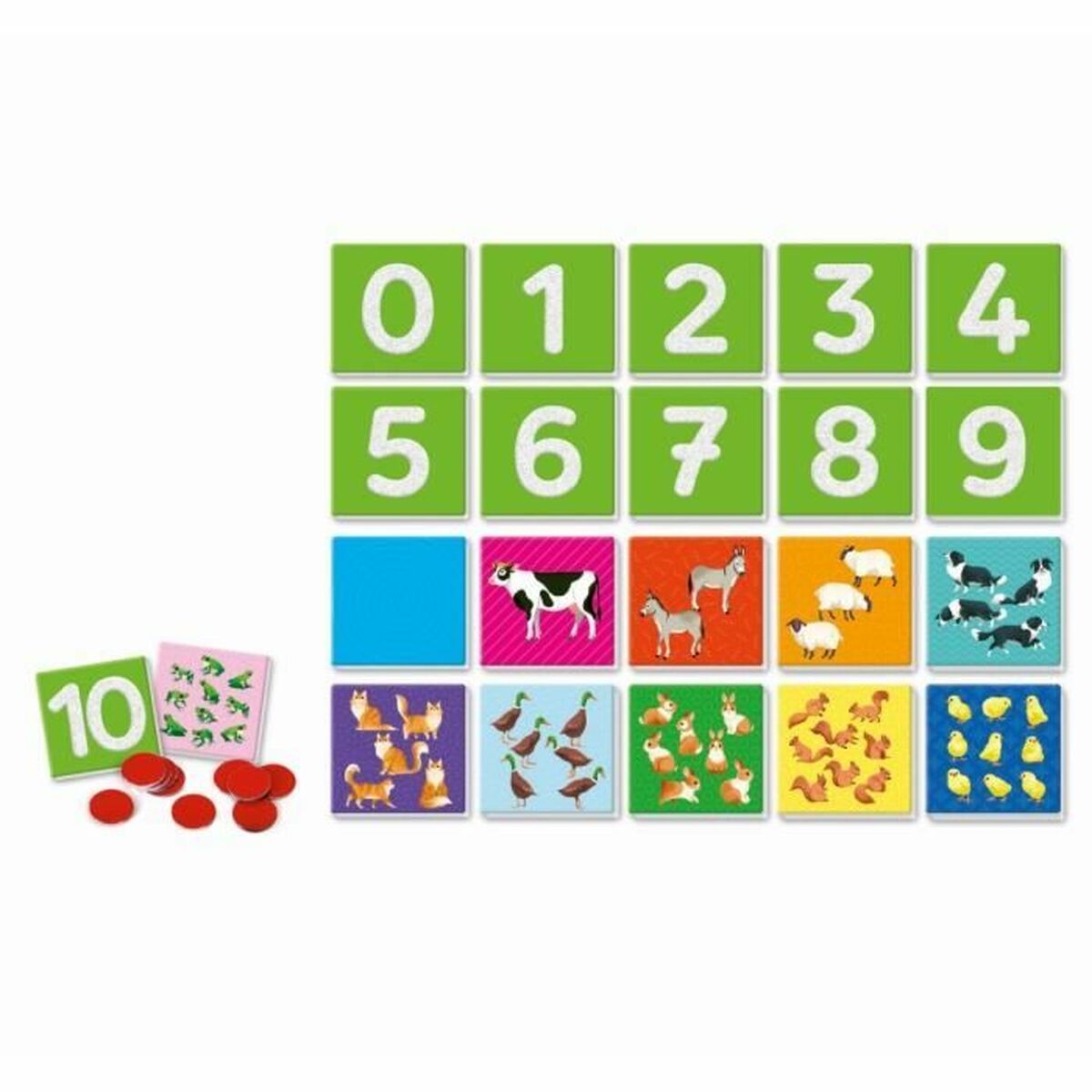 Joc Educativ Clementoni Les chiffres tactiles (FR) - Jucarii si jocuri, Jocuri și accesorii