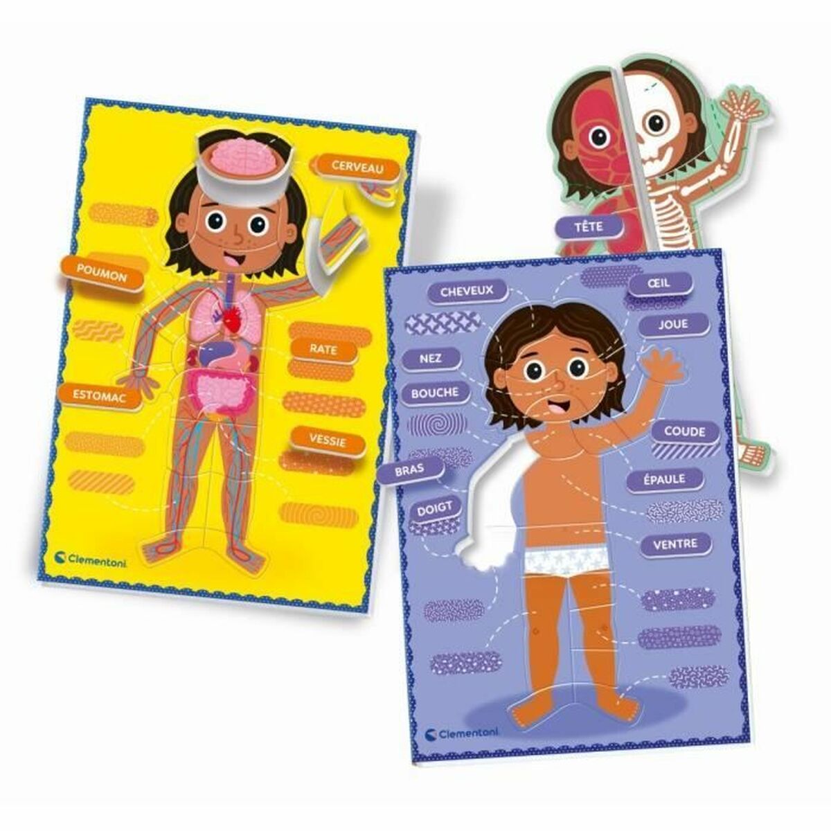 Joc Educativ Clementoni Le Corps Humain (FR) - Jucarii si jocuri, Jocuri și accesorii