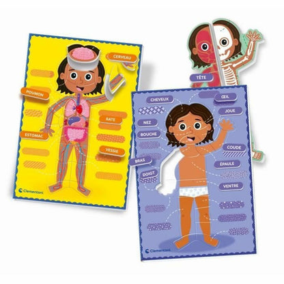 Joc Educativ Clementoni Le Corps Humain (FR) - Jucarii si jocuri, Jocuri și accesorii