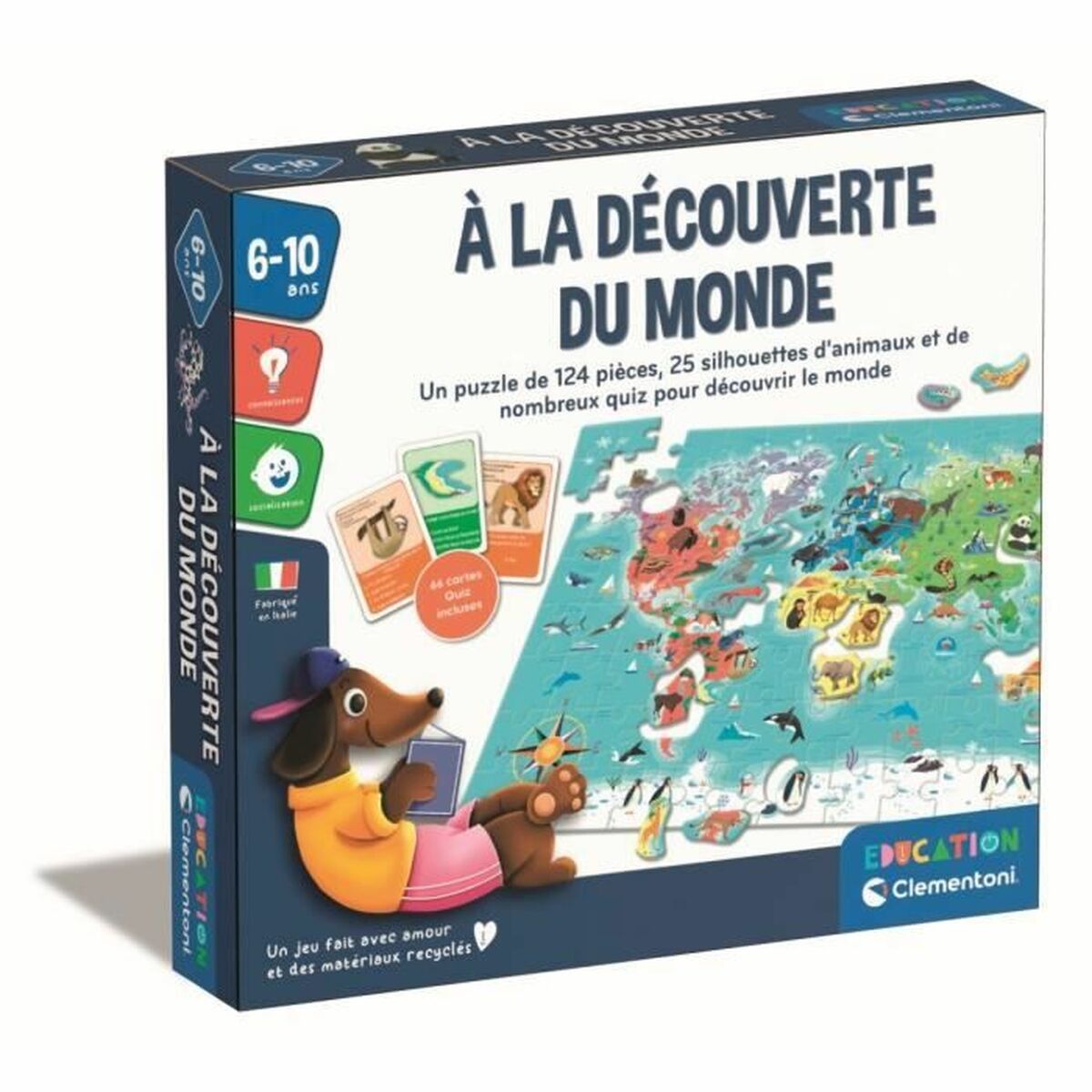 Joc Educativ Clementoni À la découverte du monde (FR) - Jucarii si jocuri, Jocuri și accesorii