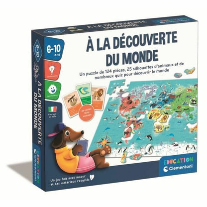 Joc Educativ Clementoni À la découverte du monde (FR) - Jucarii si jocuri, Jocuri și accesorii