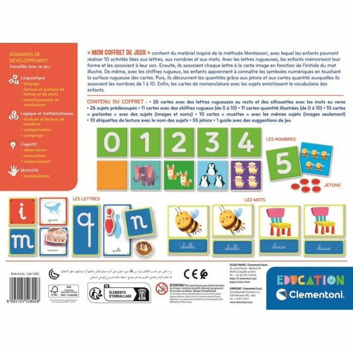 Puzzle Clementoni Montessori - Jucarii si jocuri, Puzzle-uri și puzzle-uri