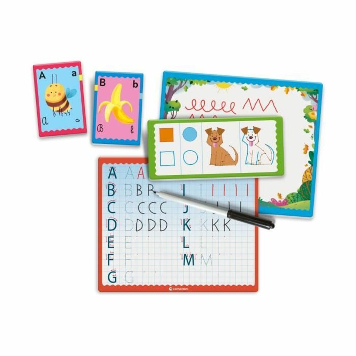 Joc Educativ Clementoni Jeux d'écriture (FR) - Jucarii si jocuri, Jocuri și accesorii
