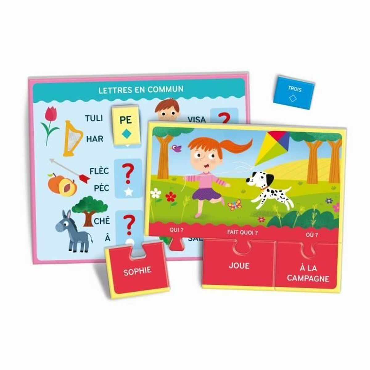 Joc Educativ Clementoni Jeux de lecture (FR) - Jucarii si jocuri, Jocuri și accesorii