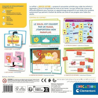 Joc Educativ Clementoni Jeux de lecture (FR) - Jucarii si jocuri, Jocuri și accesorii