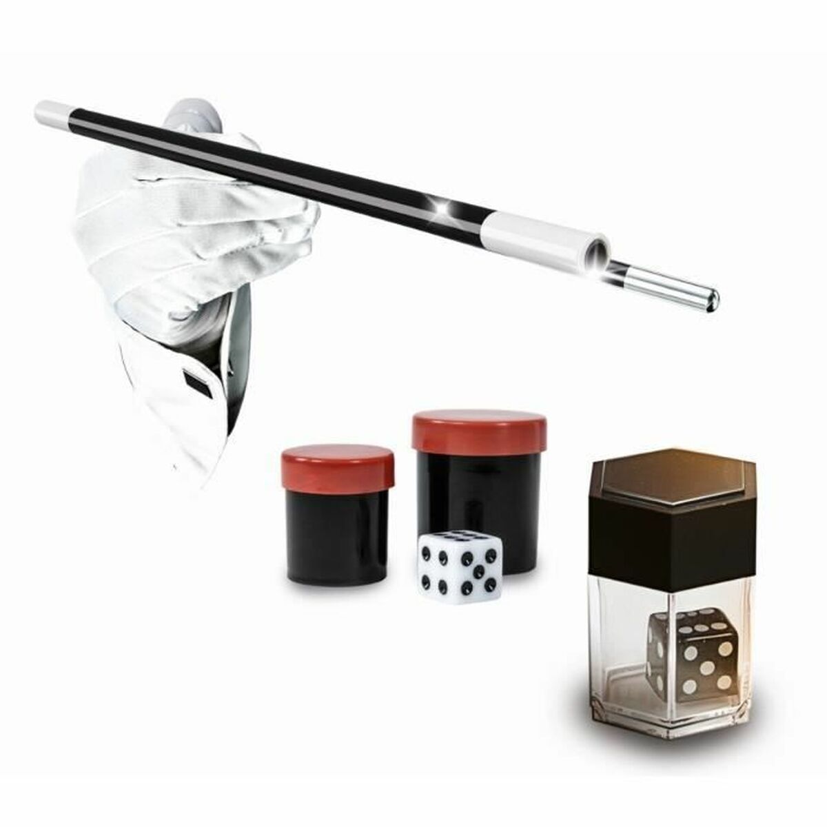 Joc de Magie Clementoni Coffret des dés magiques (FR) - Jucarii si jocuri, Cadouri originale și glume