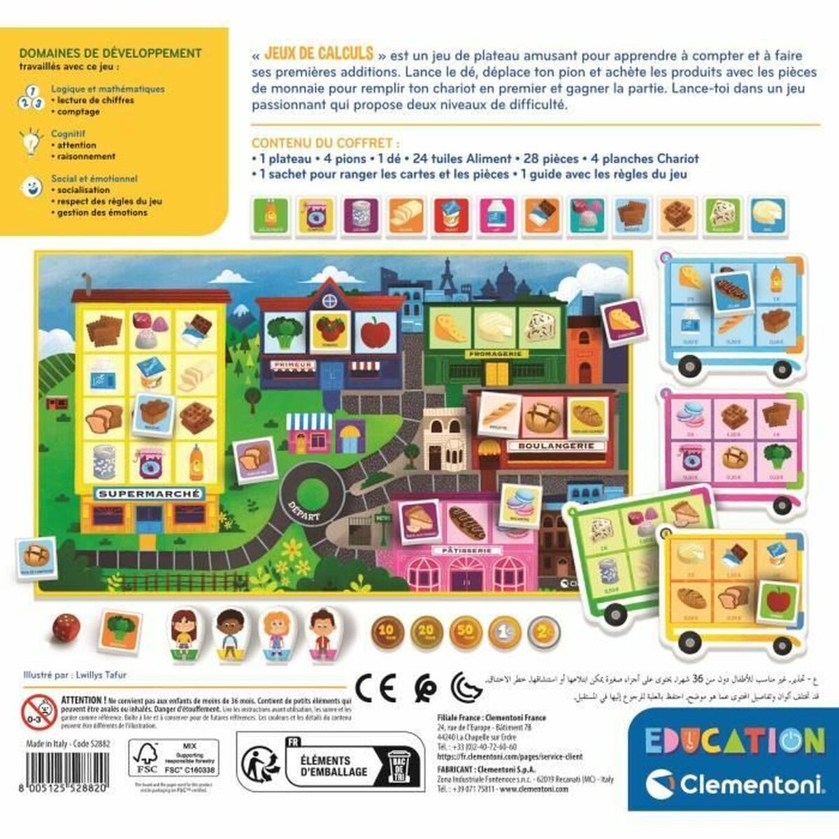 Joc Educativ Clementoni - Jucarii si jocuri, Jocuri și accesorii