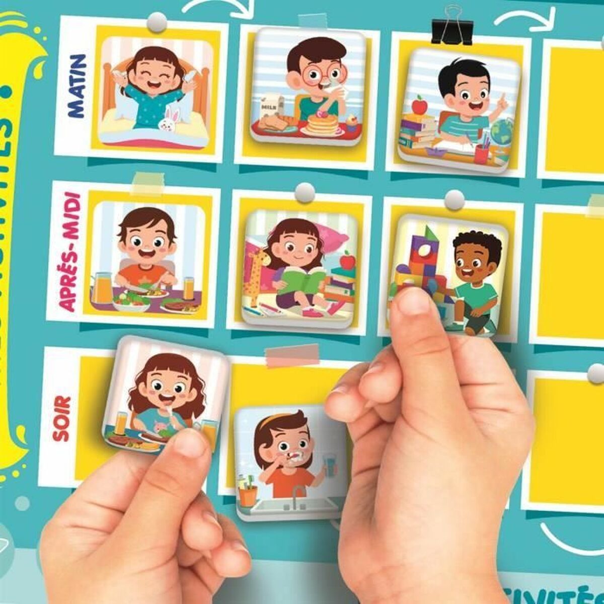 Calendar Clementoni Magnetic 70 piezas - Jucarii si jocuri, Jocuri și accesorii