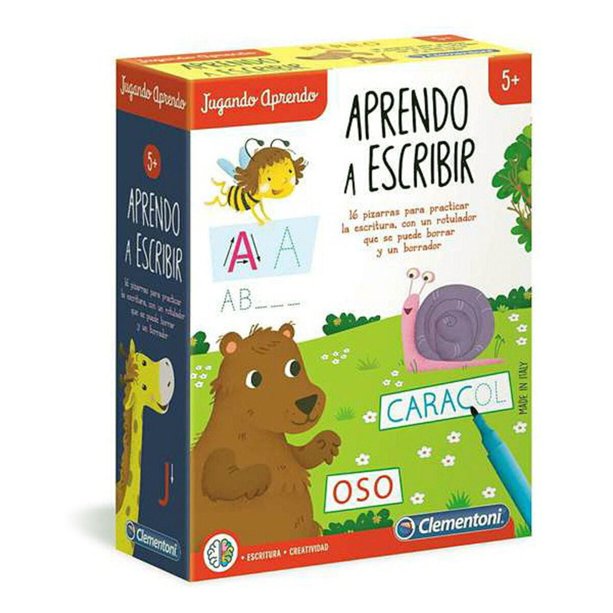 Joc Educativ Aprendo A Escribir Clementoni (ES) (7 x 18 x 23 cm) - Jucarii si jocuri, Jocuri și accesorii