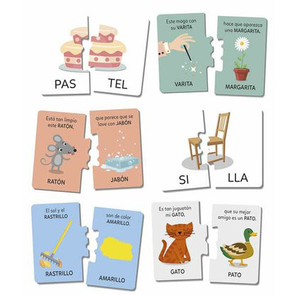 Joc Educativ Clementoni Aprendo A Leer 37 x 28,4 x 5 cm (ES) - Jucarii si jocuri, Păpuși și accesorii