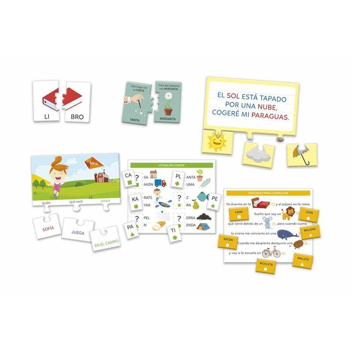 Joc Educativ Clementoni Aprendo A Leer 37 x 28,4 x 5 cm (ES) - Jucarii si jocuri, Păpuși și accesorii
