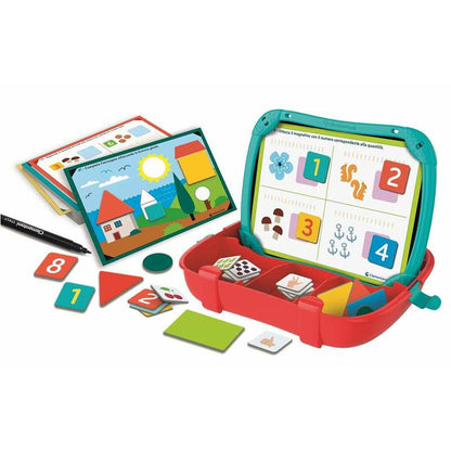 Joc Educativ Clementoni Servietă Numere Forme 27,5 x 23 x 5 cm - Jucarii si jocuri, Jocuri și accesorii