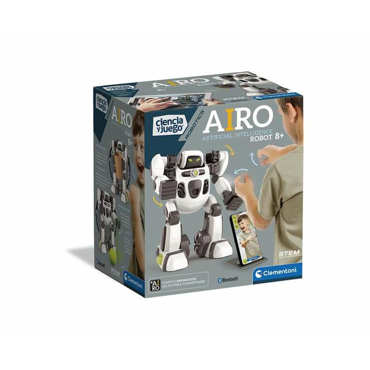 Robot interactiv Clementoni Airo - Jucarii si jocuri, Jucării electronice