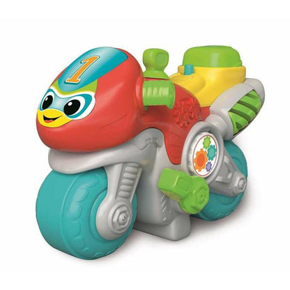 Motocicletă fără Pedale Clementoni Multicolor 30 x 21 x 13 cm - Bebelus, Jucăriile copilăriei timpurii