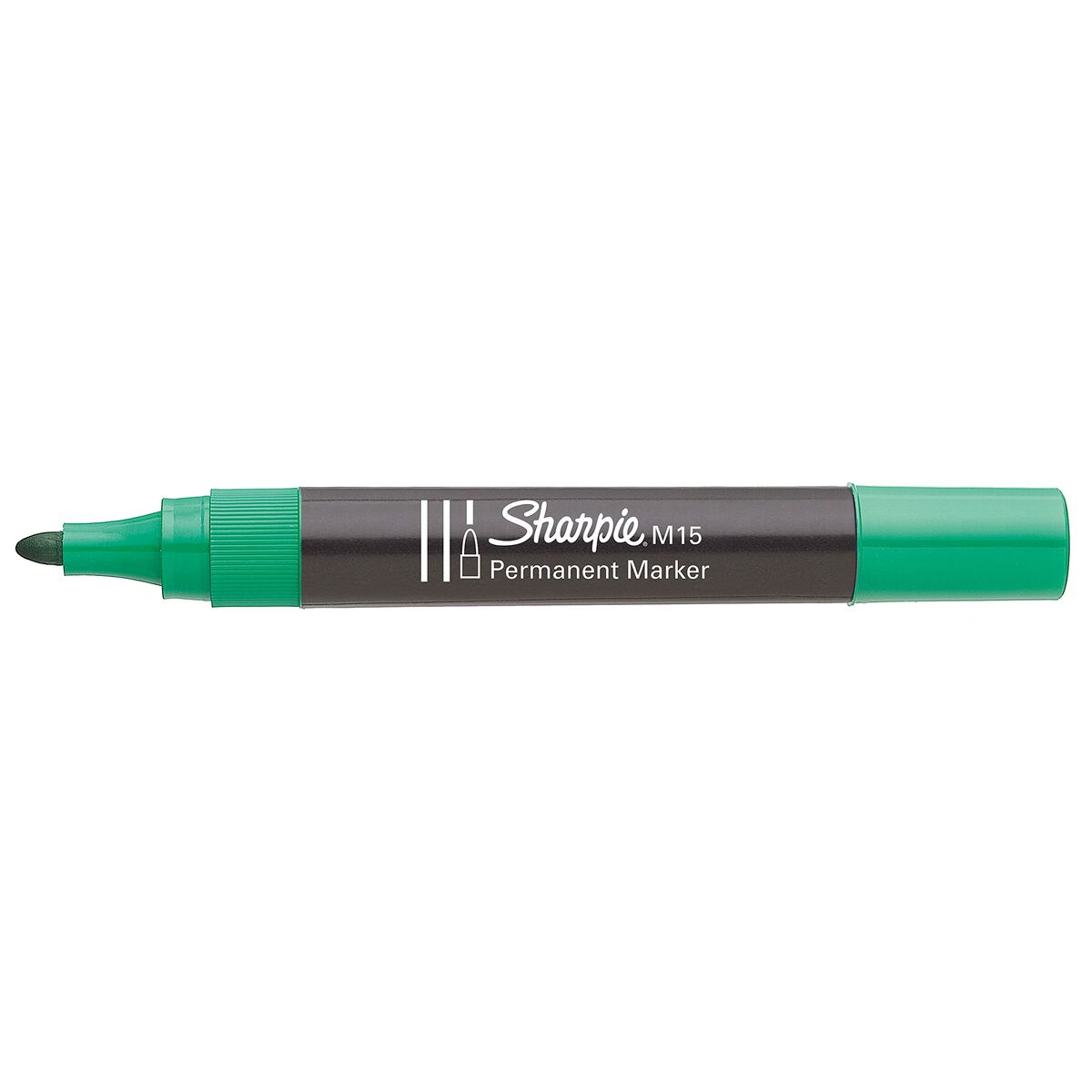 Marker permanent Sharpie M15 Verde 12 Piese - Birou și papetărie, Pixuri, creioane și articole de scris