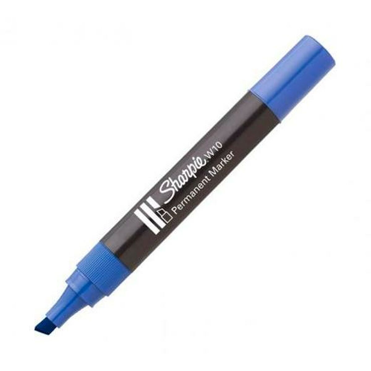 Marker permanent Sharpie W10 Albastru 12 Piese - Birou și papetărie, Pixuri, creioane și articole de scris